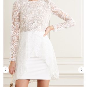 rime arodaky short white dress